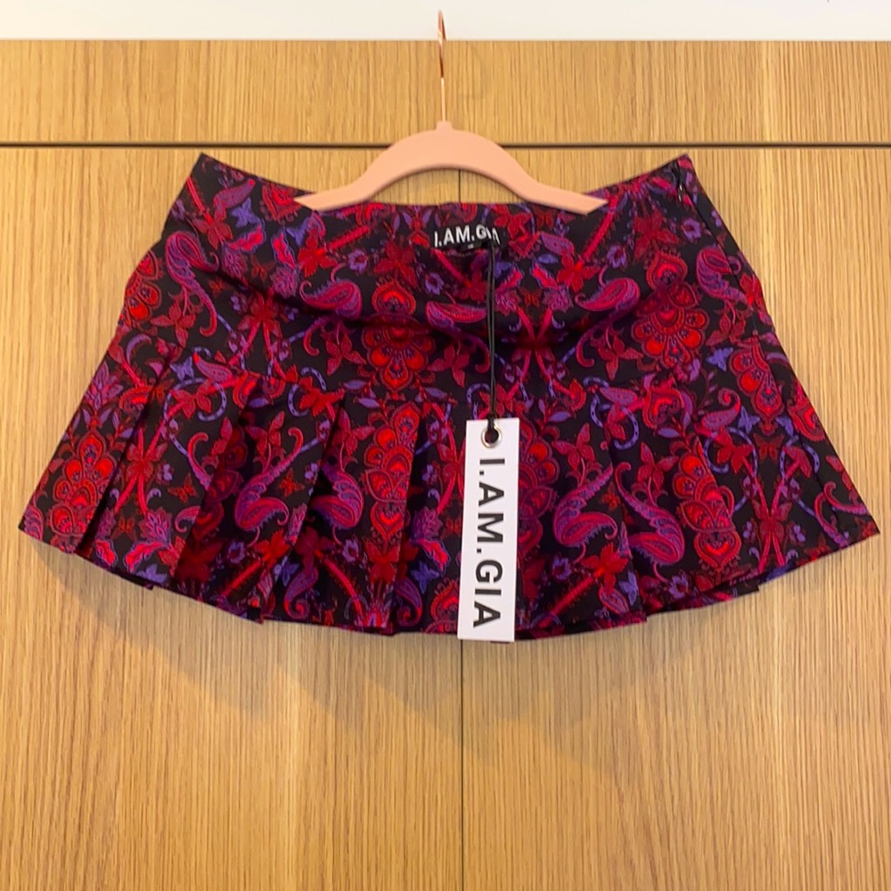 COPY - I.AM.GIA afia skirt black paisley SOLD OUT